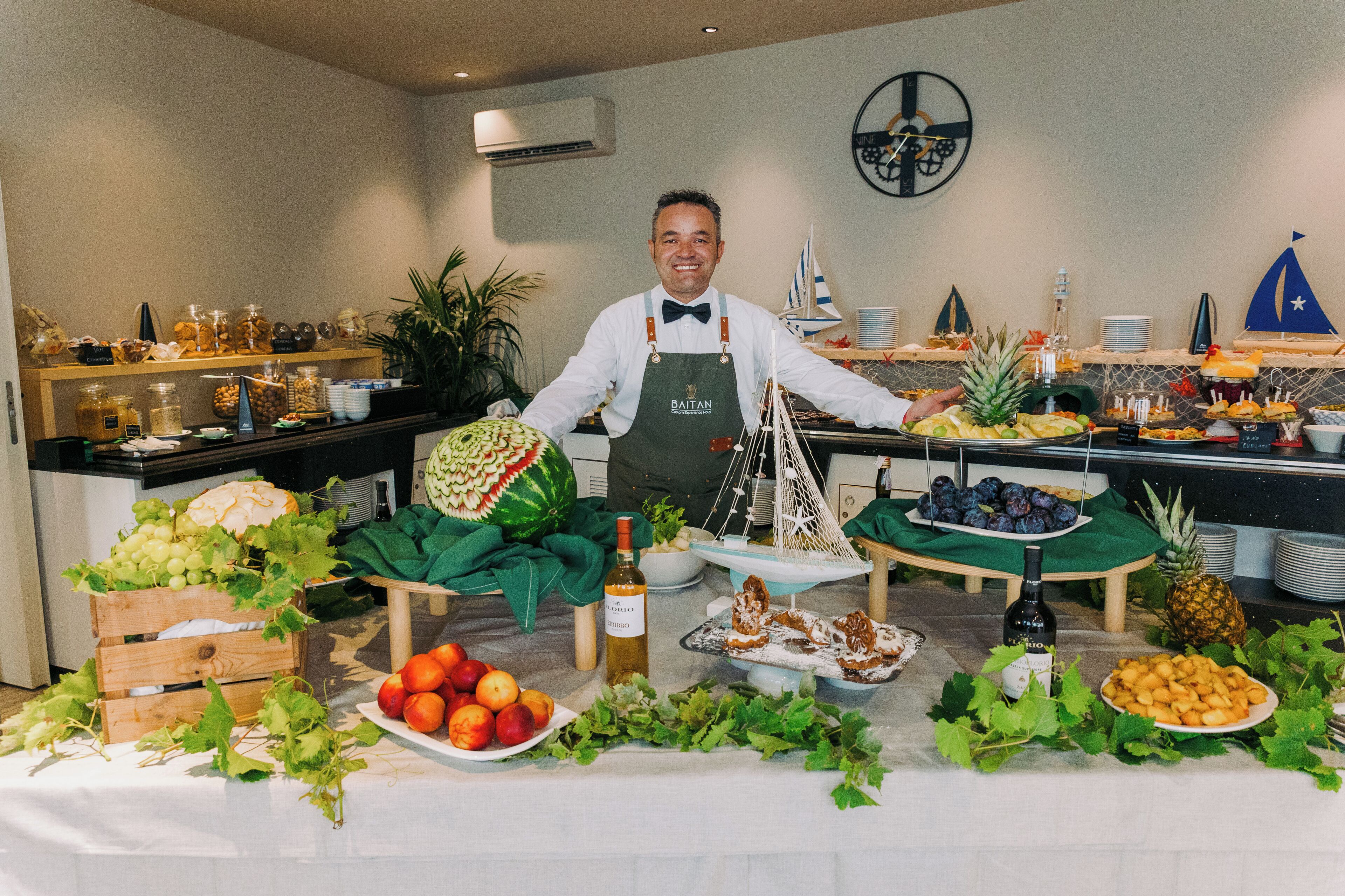 Petit déjeuner buffet compris tous les jours