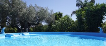 Total charm in the middle of an orange grove with private swimming pool.