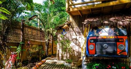Casa Caiçara Veio do Rio - Quarto Kombi 02