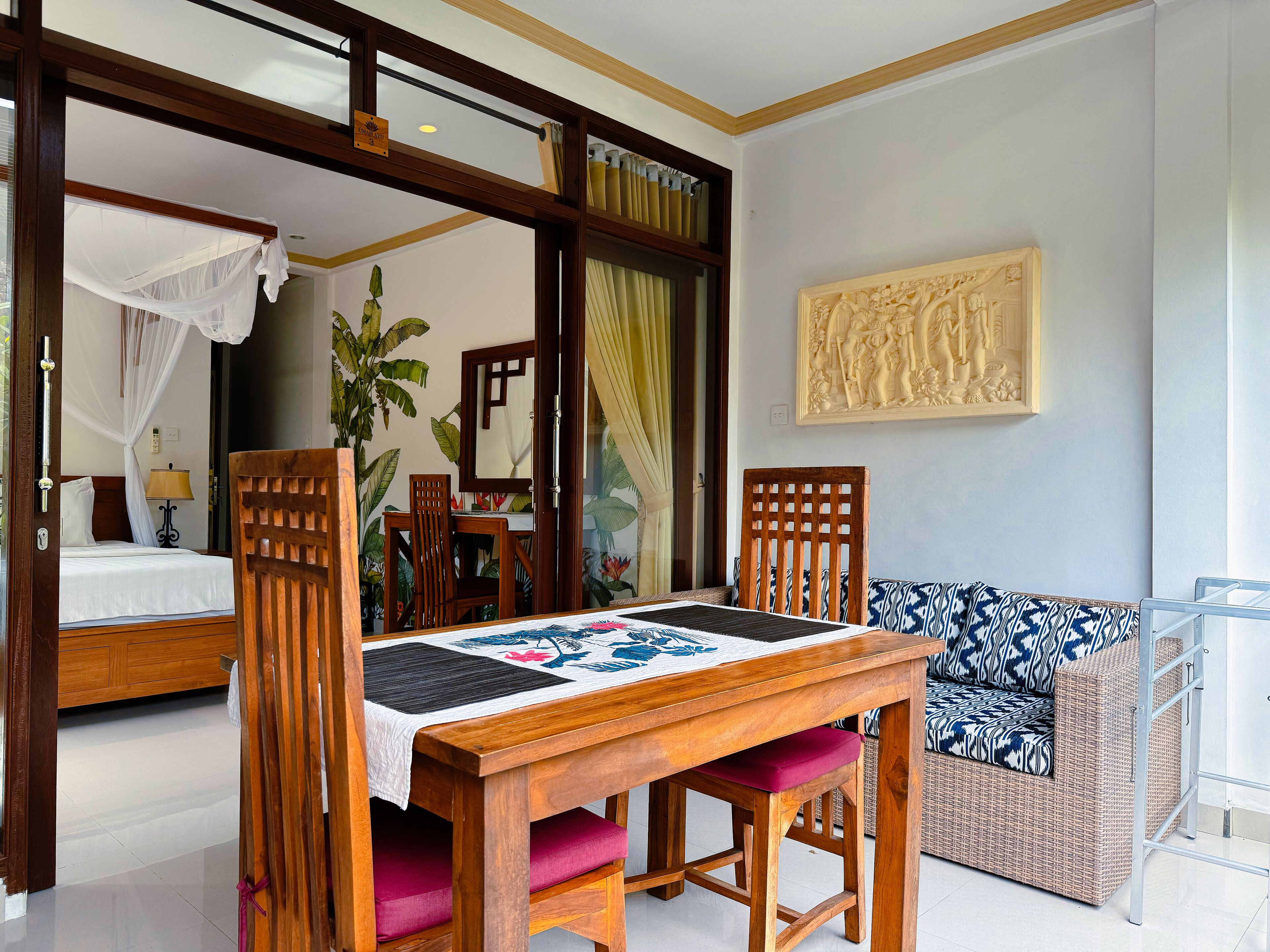 1 bedroom, WiFi, bed sheets