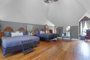 1 غرفة نوم ومكواة/لوح كي وواي فاي وملاءات أسرّة