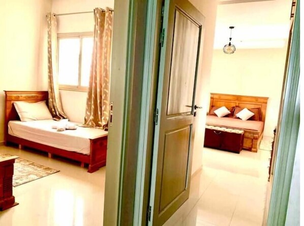 2 chambres, Wi-Fi, draps fournis