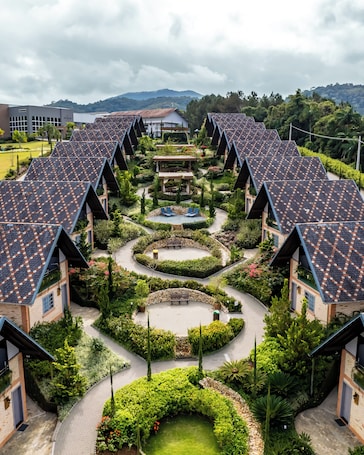 Vista aérea. Resort Ecoar