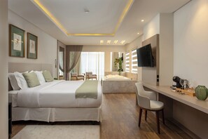 In-room safe, blackout curtains, soundproofing, iron/ironing board