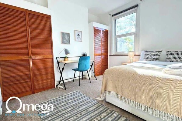 1 Schlafzimmer, Bügeleisen/Bügelbrett, WLAN