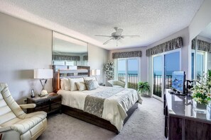 コンドミニアム クイーンベッド 1 台ソファーベッド付き (Land's End 6-404 Beach Front) | WiFi