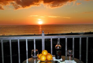 Condo, 1 King Bed (Land's End 7-202 Beach Front) | Outdoor dining - Land's End 7-202 Beach Front (Treasure Island)