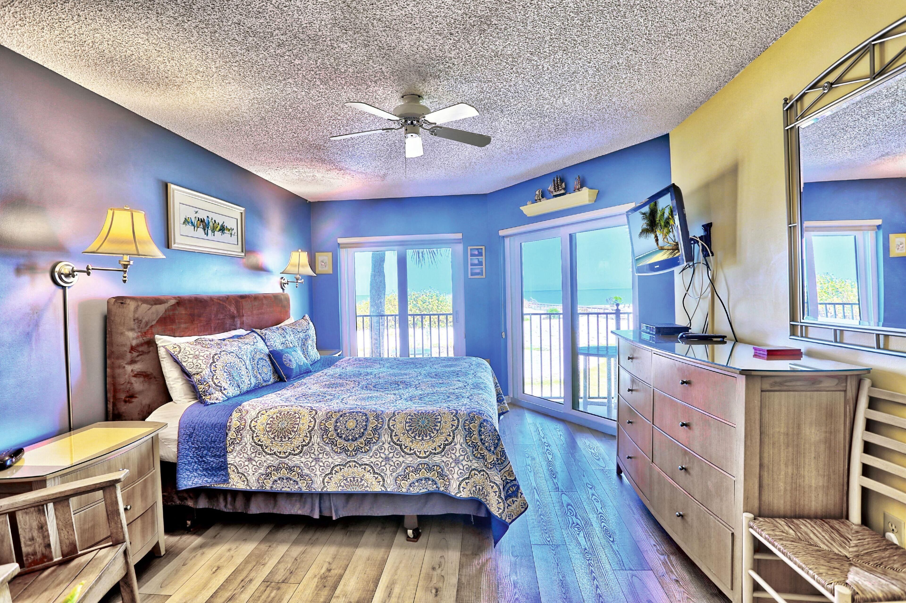 Condo, 1 cama King size y sofá cama (Land's End 7-204 Beach Front) | 2 habitaciones y wifi 