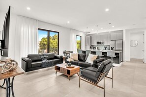 Smart TV, video games, ping pong