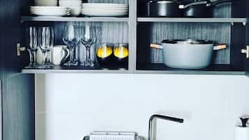 Microwave, oven, dishwasher, toaster