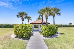 Condo, Multiple Beds (Land's End 9-204 Beach Front) | Terrace/patio - Land's End 9-204 Beach Front (Treasure Island)