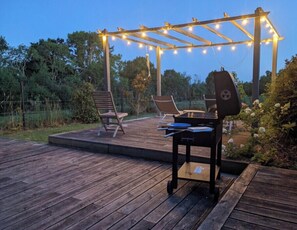Terrace/patio - Norman house with jacuzzi (Touques)