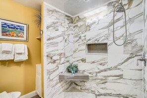 House, Multiple Beds (Manatee Home - Water Front Pool Home) | Bathroom | Soap, toilet paper