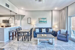 Condo, Multiple Beds (Madeira Bay Resort I 1504) | Living area | TV - Madeira Bay Resort I 1504 (Madeira Beach)