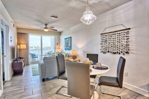 Condo, Multiple Beds (Oceana 204 East) | Living area | TV - Oceana 204 East (Treasure Island)