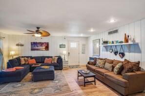 Condo, Multiple Beds (Pelican Pointe 2C) | Living area | TV - Pelican Pointe 2C (Indian Shores)