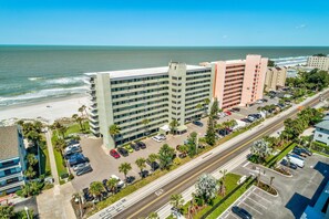Enjoy beach access from this high-rise hotel, situated near a well-maintained road and lush greenery.