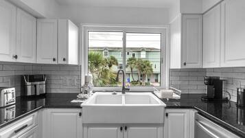 House, Multiple Beds (Serenity By The Sea) | Private kitchen | Oven, toaster