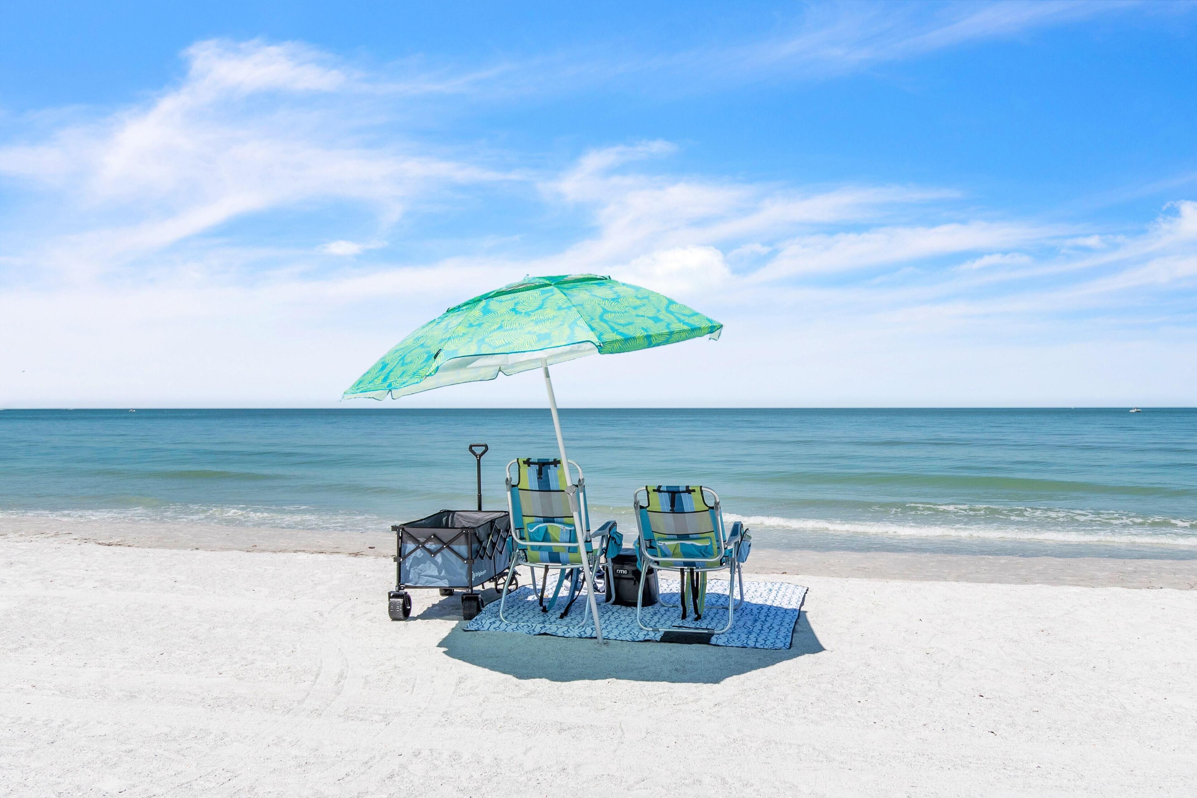 Appartamento, letti multipli (Sunset Chateau 506 - Premier) | Spiaggia | Sulla spiaggia