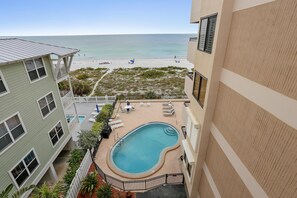 Appart'hôtel, plusieurs lits (Seahorse 401) | Piscine