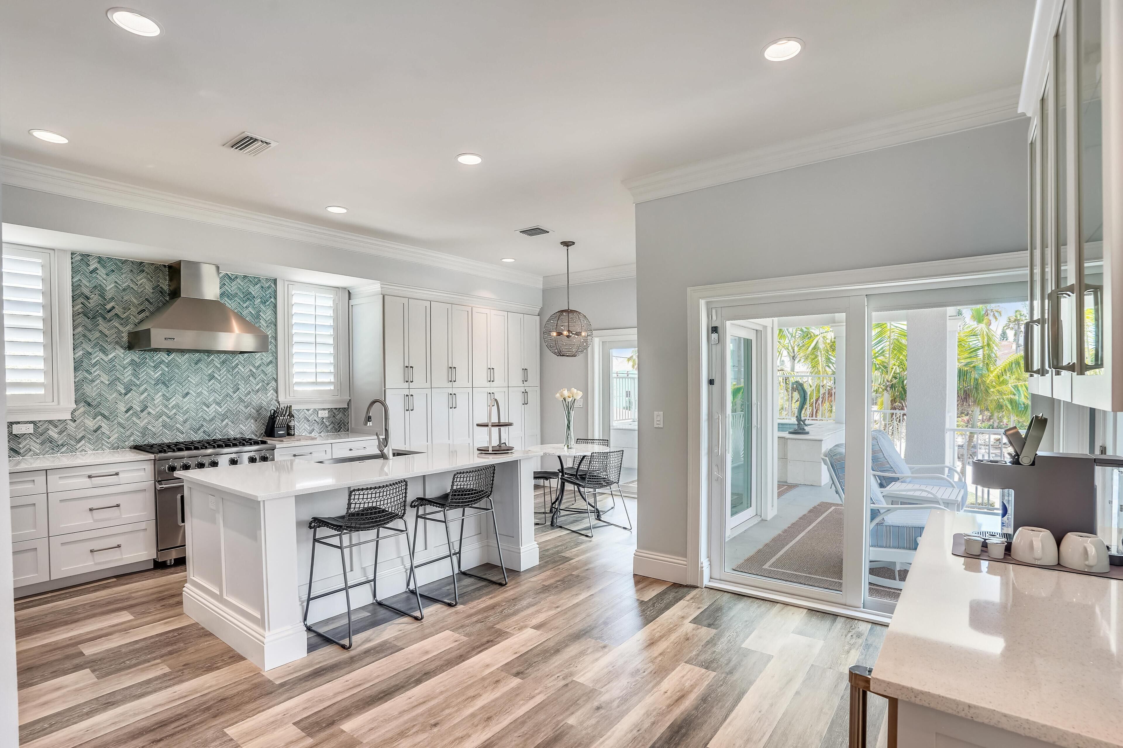 House, Multiple Beds (Sunset Point Beach House) | Private kitchen | Oven, toaster