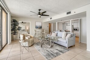 Condo, Multiple Beds (Trillium 1B - Premier) | Living area | TV - Trillium 1B - Premier (Madeira Beach)