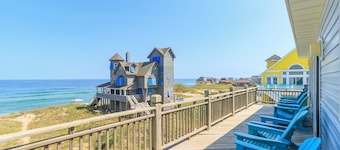Oceanfront home on Hatteras Island with private pool & stunning views