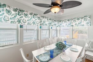 Dining - 493 The Purple Whale, Semi-Oceanfront in Nags Head by Sun Realty (Nags Head)
