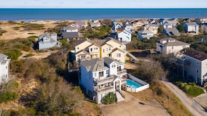 Exterior - Pet-friendly oceanside home in Corolla w/ pool and hot tub! (Corolla)