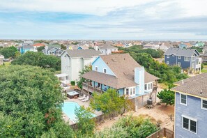 Exterior - Pet-friendly oceanside home in Corolla with pool & hot tub! (Corolla)
