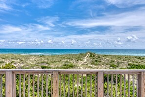 Property grounds - Gorgeous updated oceanfront home in Hatteras with incredible views! (Hatteras)