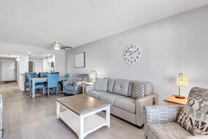 Condo, Multiple Beds (Villa Madeira 305) | Living area | TV - Villa Madeira 305 (Madeira Beach)