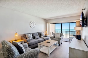 Condo, Multiple Beds (Villa Madeira 305) | Living area | TV - Villa Madeira 305 (Madeira Beach)