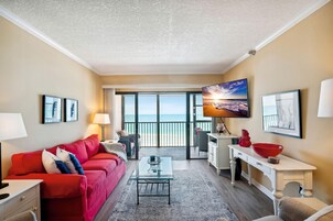 Condo, Multiple Beds (Villa Madeira 402 - Premier) | Living area | TV