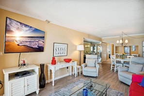 Condo, Multiple Beds (Villa Madeira 402 - Premier) | Living area - Villa Madeira 402 - Premier (Madeira Beach)