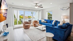 Condo, Multiple Beds (Madeira Del Mar 205) | Living area | TV - Madeira Del Mar 205 (Madeira Beach)