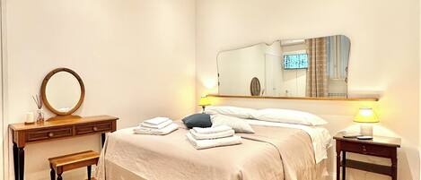 Appartement | 2 slaapkamers, lakens van Egyptisch katoen, luxe beddengoed, donsdekens