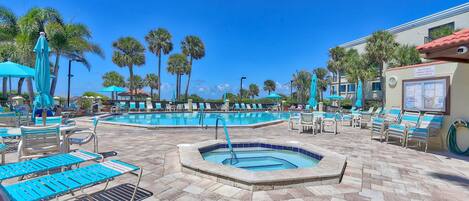 Condo, 2 camas Queen size (Land's End 1-306 Bay Front- Premier) | Alberca | Alberca climatizada
