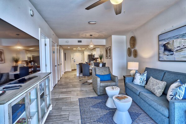 Condo, Multiple Beds (Oceana 301 East) | Living area
