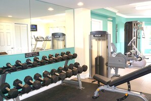 Apartment, Mehrere Betten (Sunset Vistas 603W) | Fitnessbereich