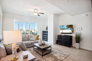 Condo, Multiple Beds (The Harbor Condo 305 - Premier) | Living area - The Harbor Condo 305 - Premier (Madeira Beach)