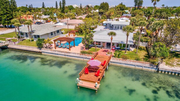 House, Multiple Beds (Paradise Found) | Aerial view - Paradise Found (St. Pete Beach)