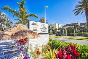 Condo, 1 King Bed with Sofa bed (Salt Water Suites 10 - Butterfly 1BR ) | Property grounds - Salt Water Suites 10 - Butterfly 1BR Suite (North Redington Beach)