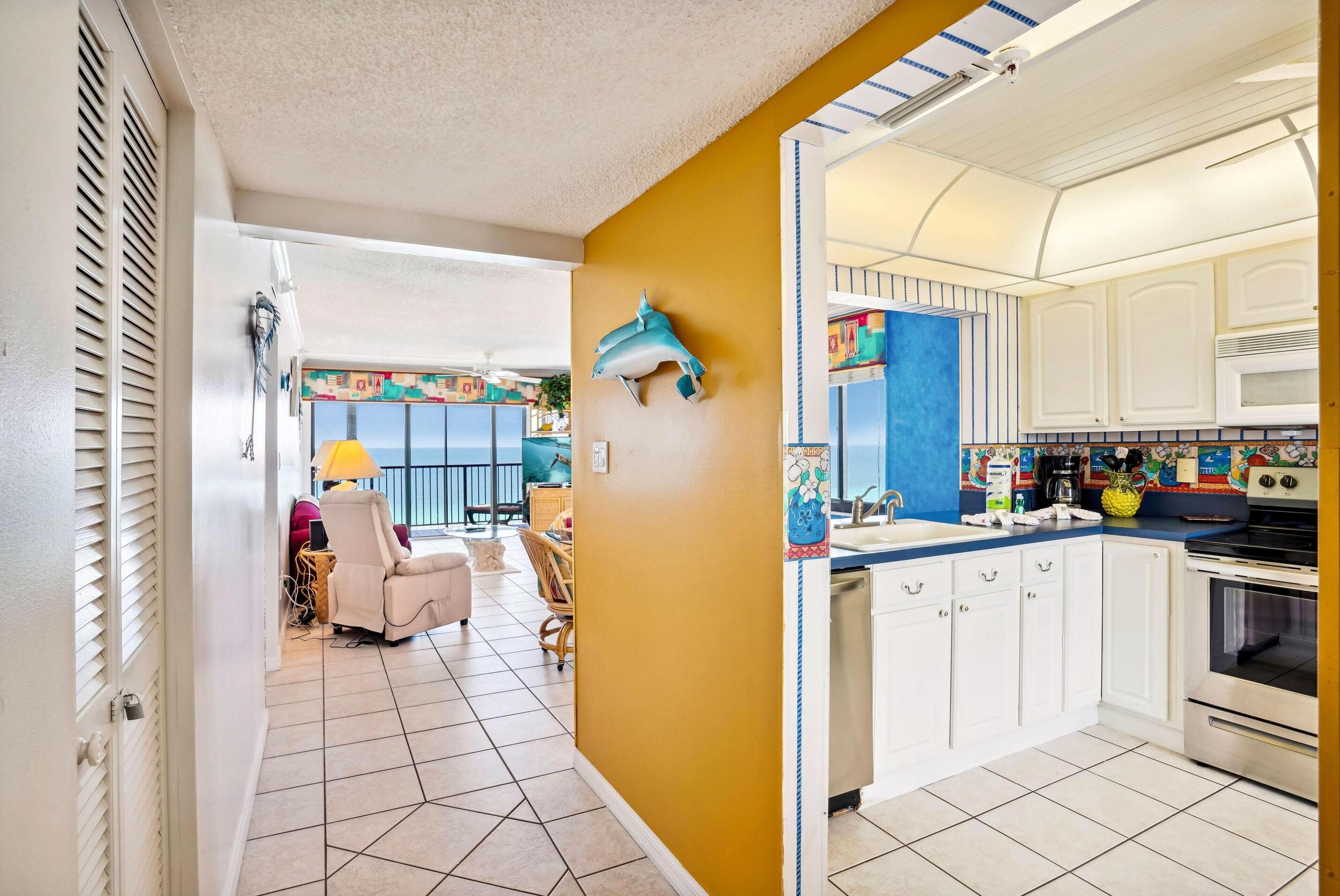 Condo, Multiple Beds (Ocean Sands 1-708) | Private kitchen | Oven, toaster