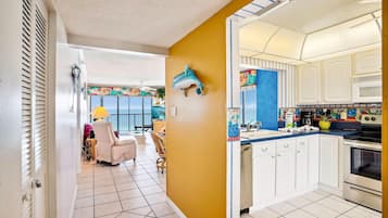 Condo, Multiple Beds (Ocean Sands 1-708) | Private kitchen | Oven, toaster