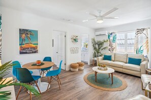 Condo, Multiple Beds (Salt Water Suites 4BR) | Living area - Salt Water Suites 4BR (North Redington Beach)