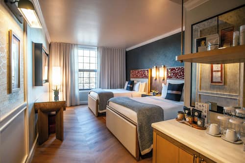 Superior Room, 2 Queen Beds | Frette Italian sheets, premium bedding, down duvets, pillow-top beds