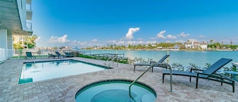Condo, Multiple Beds (Oceana 305 East) | Pool | Outdoor pool, a heated pool