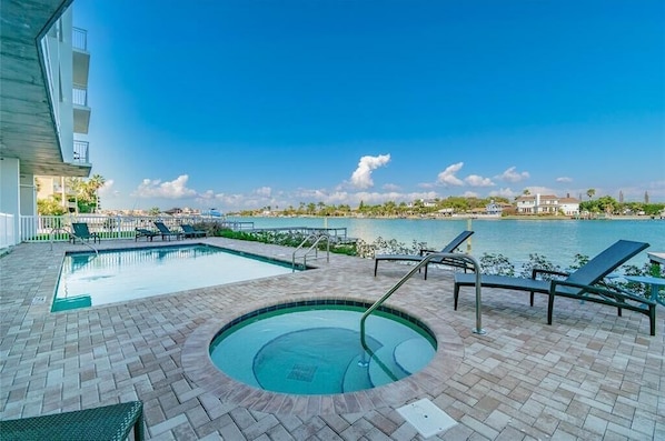 Condo, Multiple Beds (Oceana 305 East) | Pool | Outdoor pool, a heated pool
