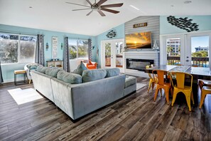 Hus - flere senge (Beach Life 5) | Opholdsområde | Tv